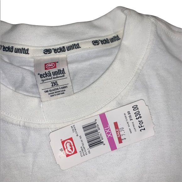 Vintage Y2K Ecko Untld. Unlimited Mens Shirt Script - Picture 4 of 4
